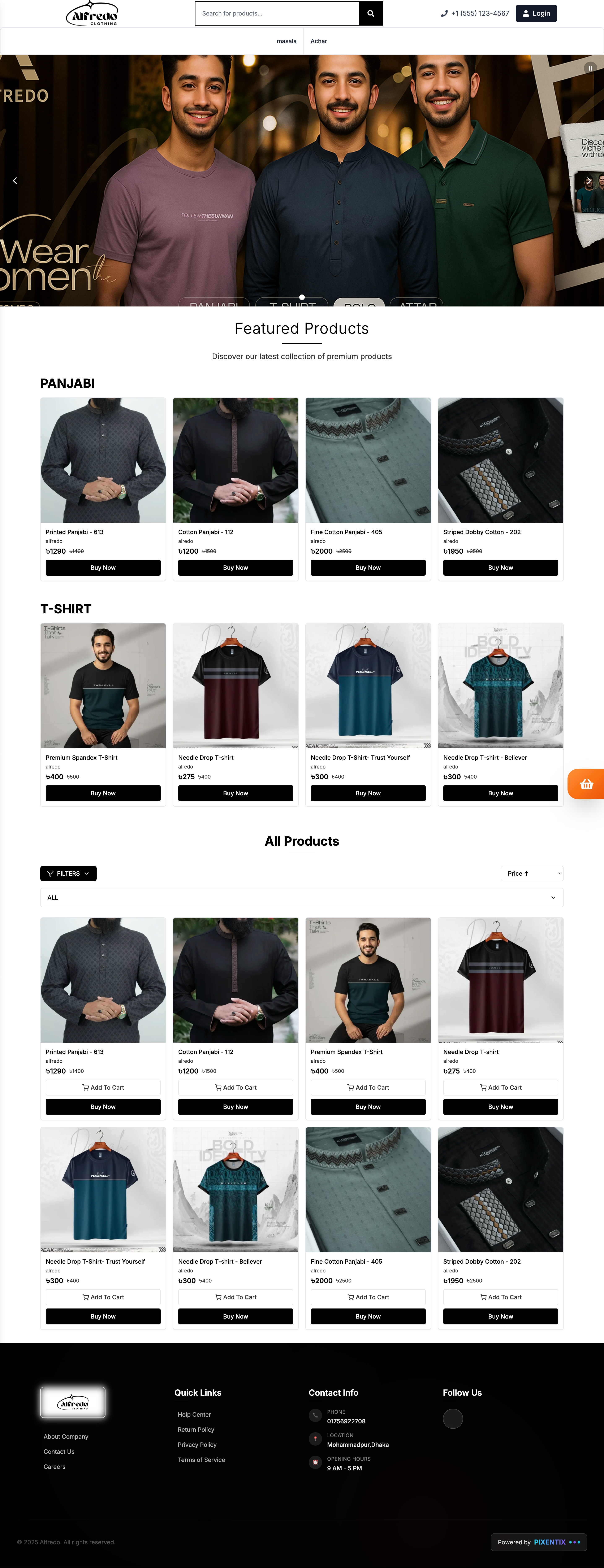 Alfredo Clothing
